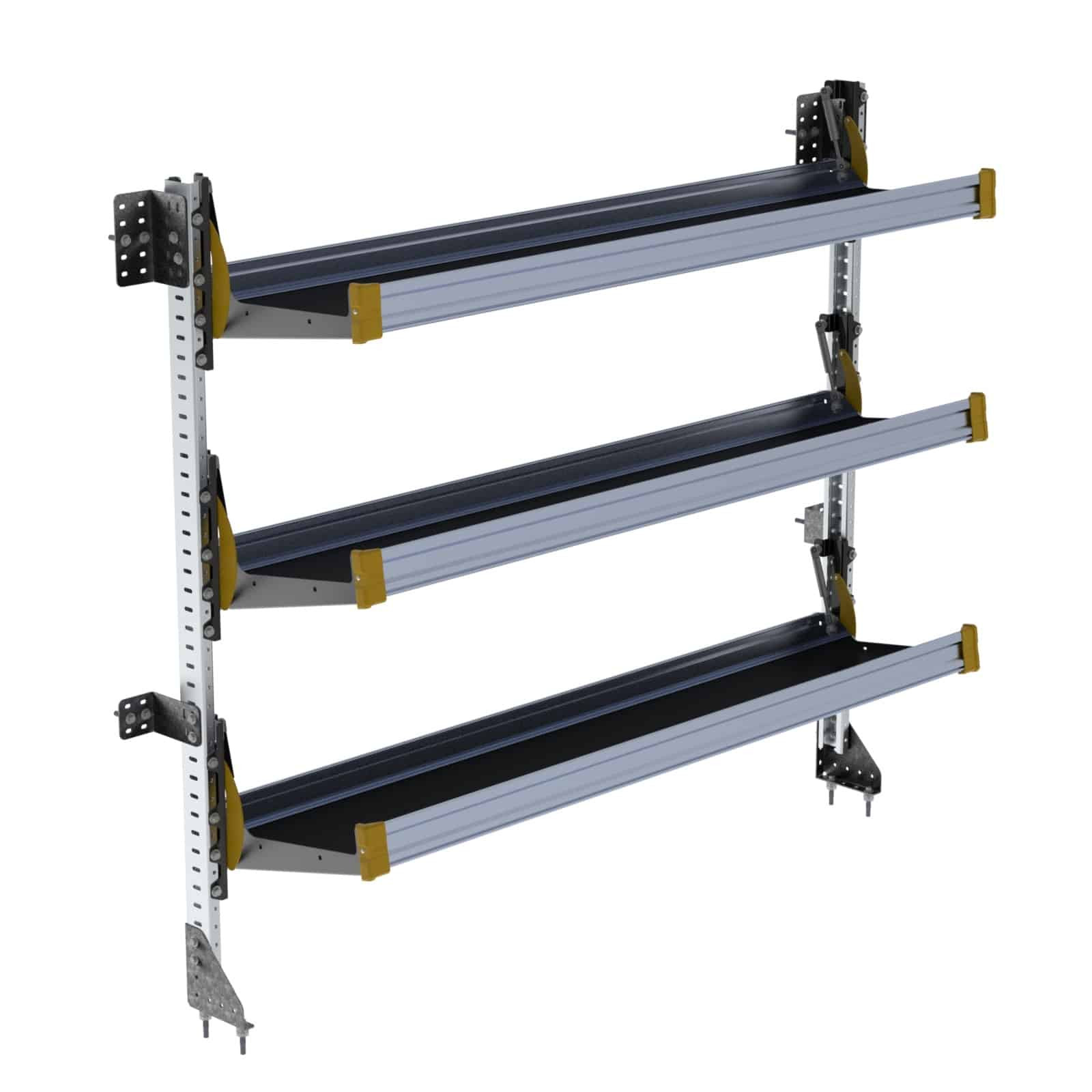 Fold-Away Shelving
